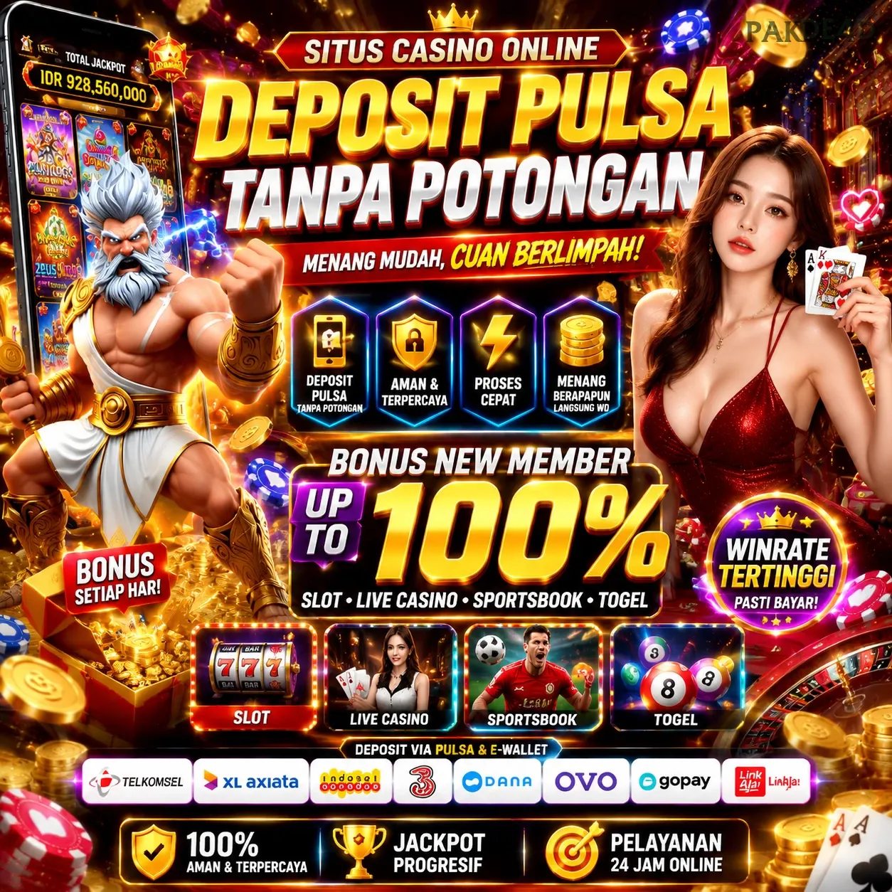 Ikon aplikasi pakde4d resmi